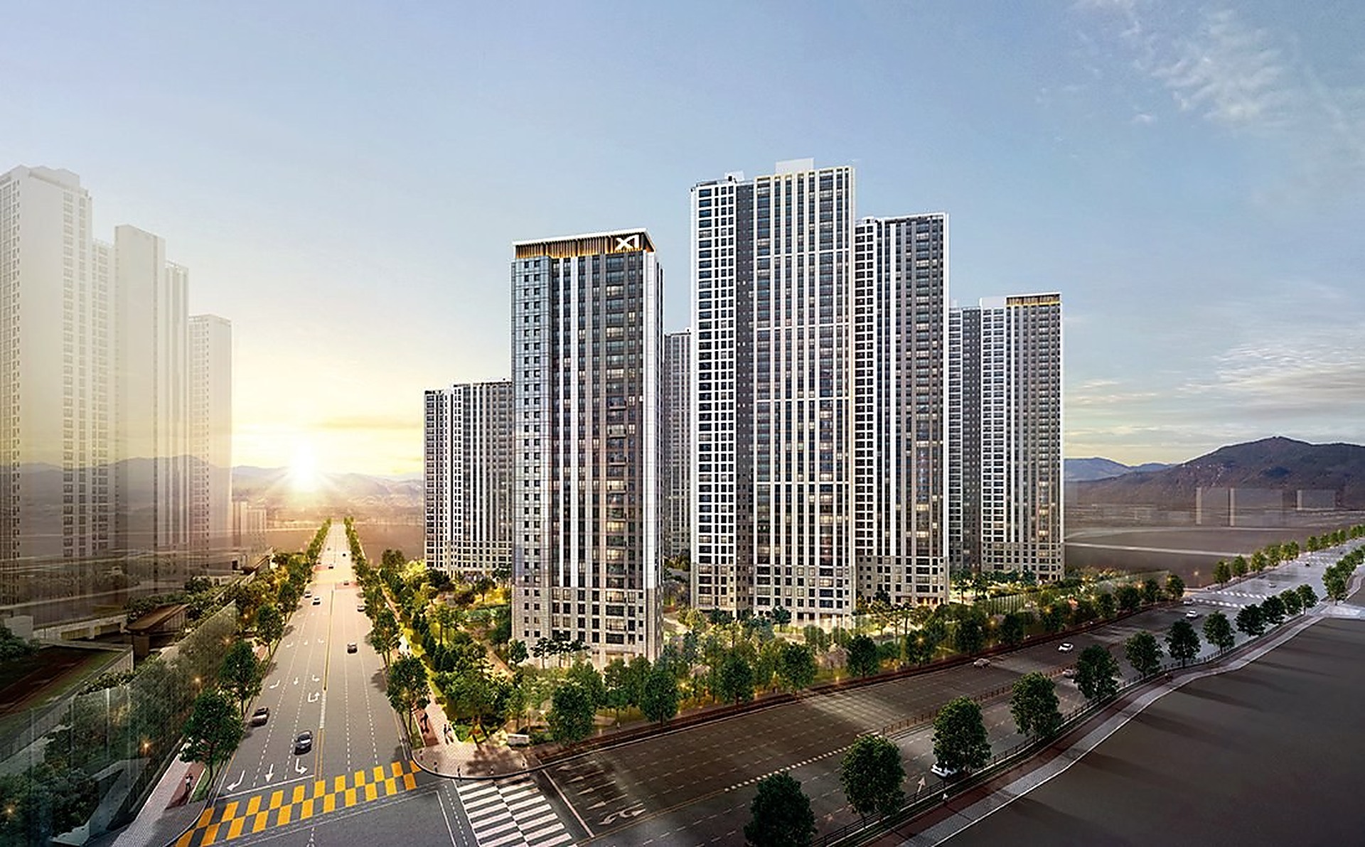 도안신도시 입성 마지막 기회, 2,293세대,역세권 대장아파트